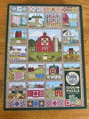 Cobble Hill Farmhouse Quilts 1000+ Piece Puzzle